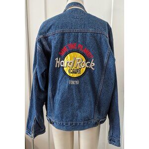 Hard Rock Cafe Tokyo Denim Jacket Size M